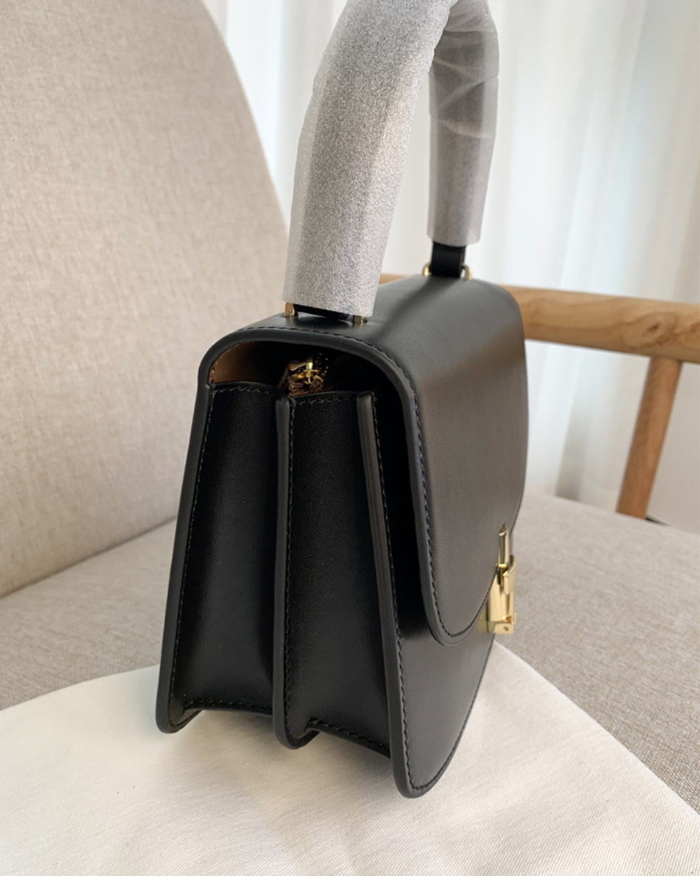 The Sofi Leather Handle Bag