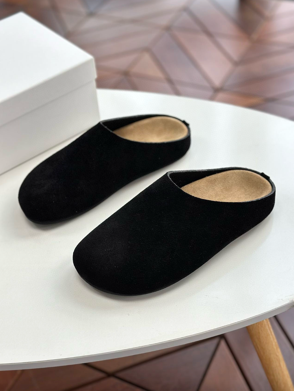 The Daily Suede Mules