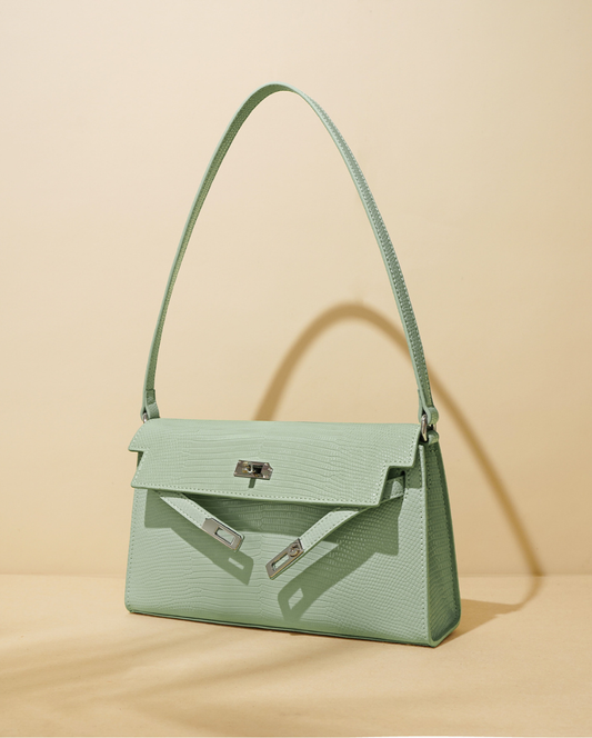 Laila Lizard Shoulder Bag
