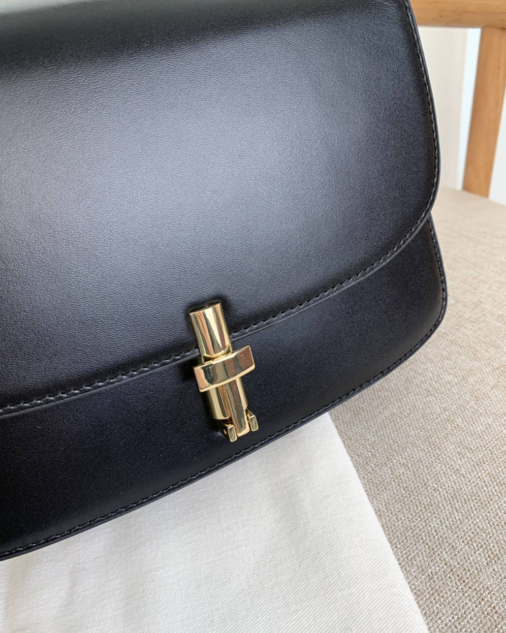 The Sofia Leather Handle Bag