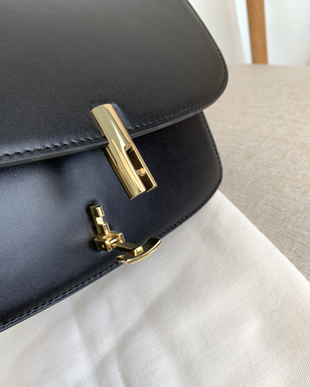 The Sofia Leather Handle Bag