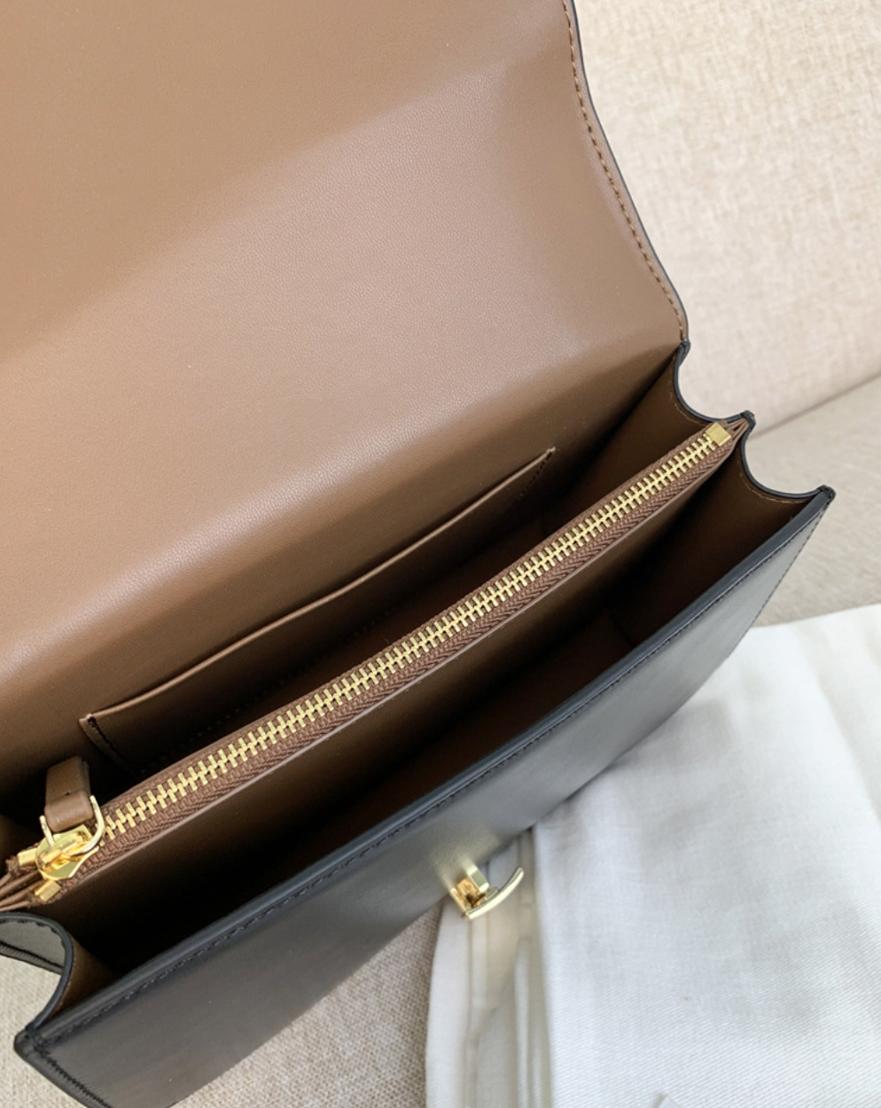 The Sofia Leather Handle Bag