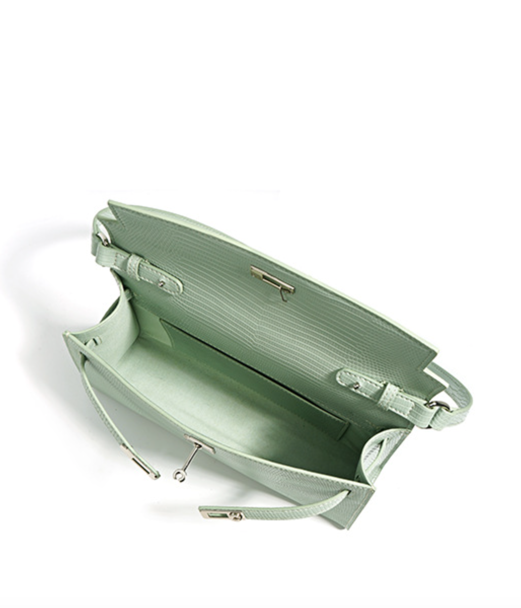 Laila Lizard Shoulder Bag