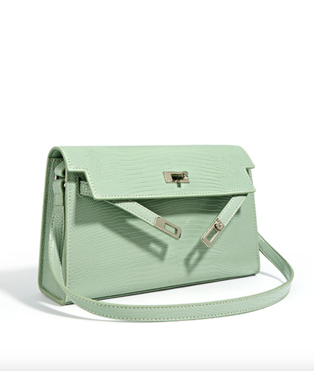 Laila Lizard Shoulder Bag